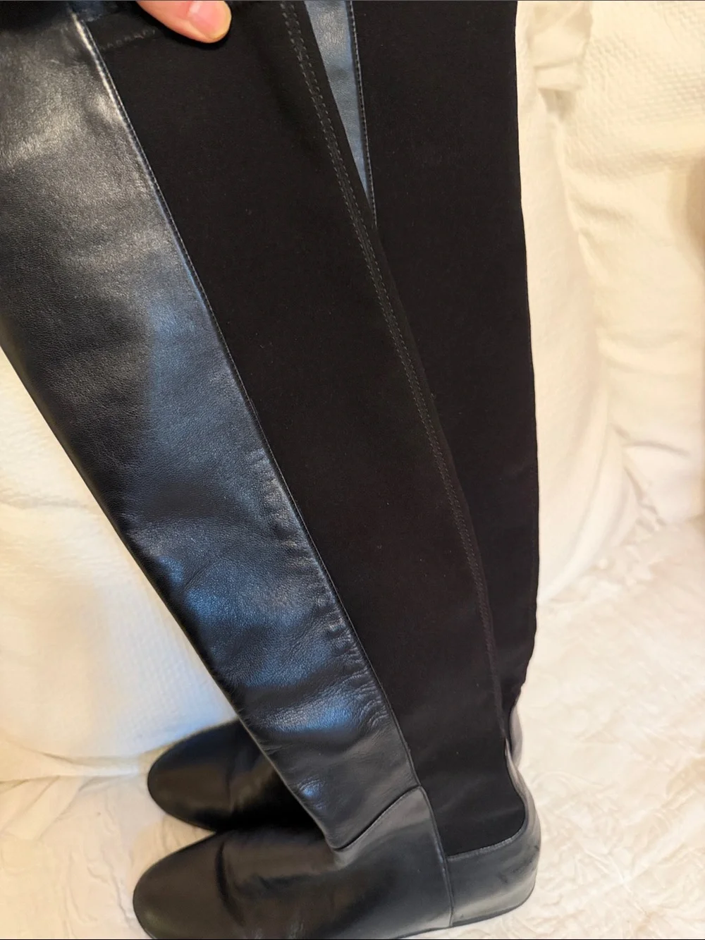Stuart Weitzman Black Over-the-Knee Women's Boots